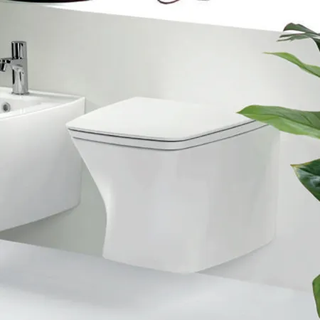 Azzurra Hera Унитаз подвесной, безободковый, с крепежом, с сиденьем, цвет: Bianco lucido