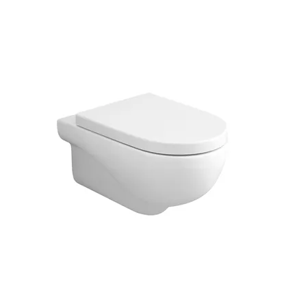 Azzurra Nuvola Унитаз подвесной, безободковый, Easy Clean, 3L Water Saving, с сиденьем, цвет: Bianco lucido