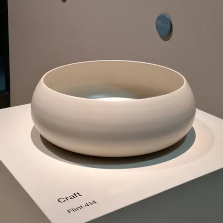 Bette Craft Раковина-чаша, без отв, на столешницу, круглая, без перелива, сталь, цвет: флинт 414