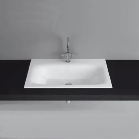 Bette Lux Раковина, 1 отв, сталь, цвет: белый