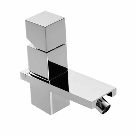 Bossini Cube Смеситель для биде на 1 отв, с заглушкой 1”1/4, цвет: хром