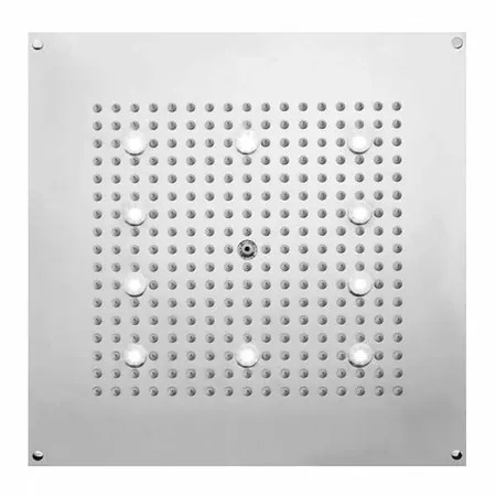 BOSSINI DREAM-CUBE Верхний душ, с 10 LED (белый), блок питания/управления, цвет: Никель шлифованный
