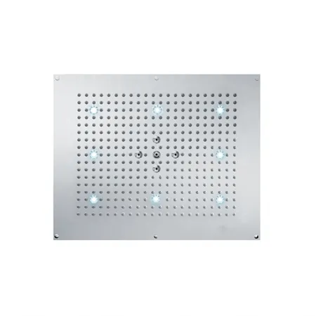 BOSSINI Dream Верхний душ, с 8 LED RGB, 2 режима (дождь, распыление), блок питания/управления, Cromoterapia, цвет: хром