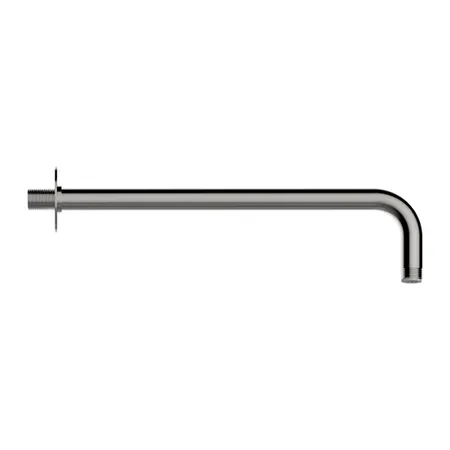Bossini Nobu Держатель для душа из нерж.стали на 90° 1/2”MM c фланцем, цвет: нержавеющая сталь