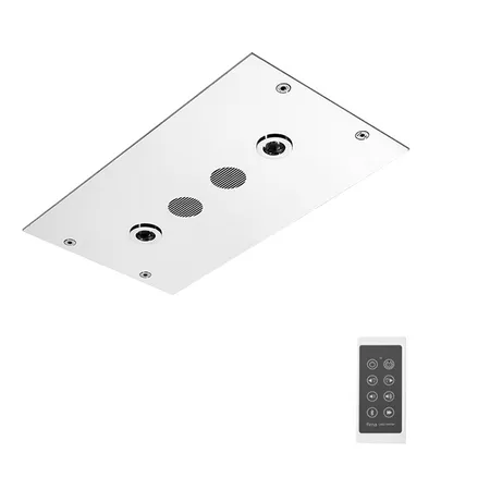 Carlo Frattini Wellness Верхний модуль Modular, встраиваемый в потолок, Bluetooth, LED подсветка-хромотерапия с 8 цветами, цвет: хром