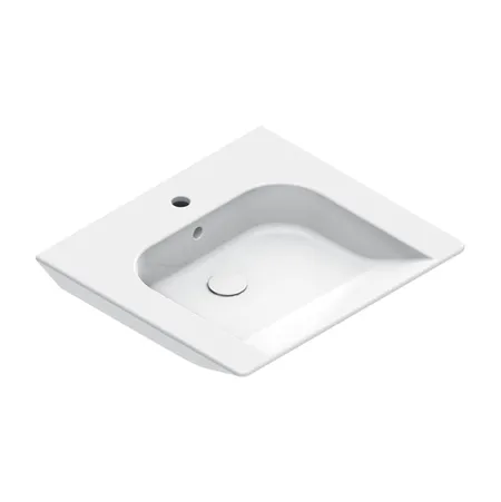 Catalano Comfort Раковина, с 1 отв, цвет: белый глянцевый