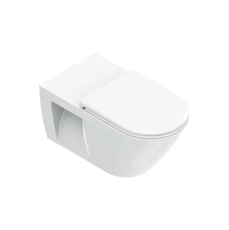 Catalano Comfort Унитаз подвесной, смыв Tornado, покрытие Cataglaze+, цвет: белый глянцевый