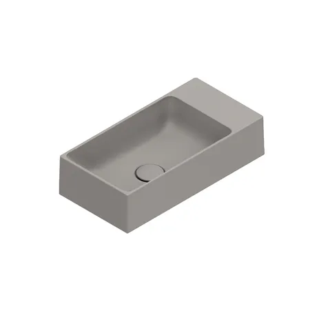 Catalano Premium Раковина, без отв, цвет: Tortora Satinato