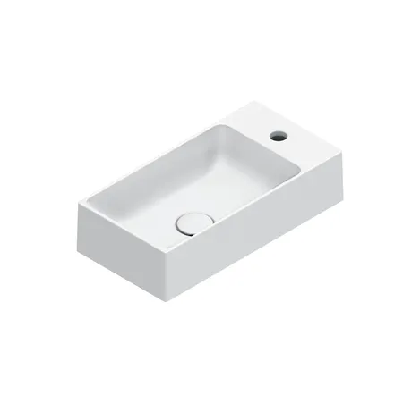Catalano Premium Раковина, с 1 отв, цвет: белый матовый