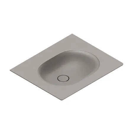 Catalano Sfera Раковина консоль, без отв, цвет: Tortora Satinato