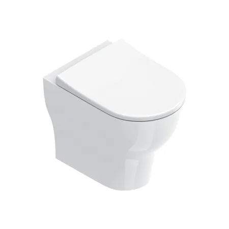Catalano Sfera Унитаз напольный, безободковый, смыв Tornado, покрытие Cataglaze+, цвет: белый глянцевый