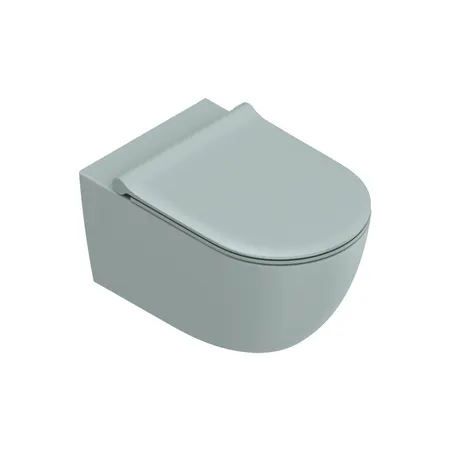 Catalano Sfera Унитаз подвесной, безободковый, смыв Tornado, покрытие Twinglaze+, цвет: Aqua Satinato