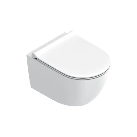 Catalano Sfera Унитаз подвесной, безободковый, смыв Tornado, покрытие Twinglaze+, цвет: белый матовый