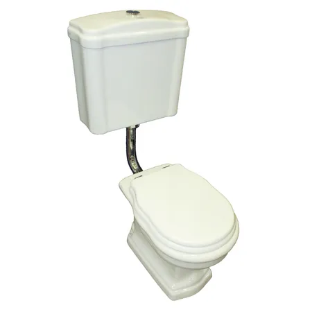 Ceramica Althea ROYAL унитаз напольный приставной, слив в пол, белый