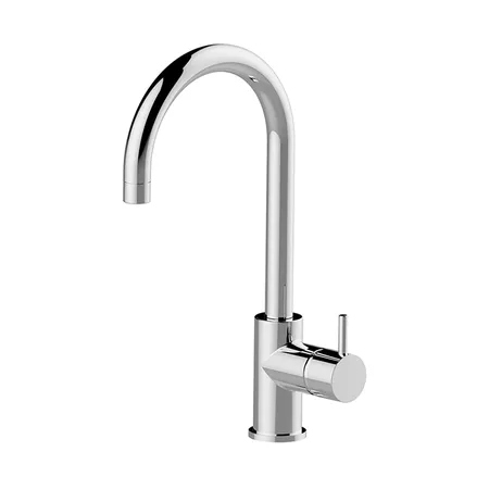 Cisal Less New Смеситель для раковины, на 1 отв, цвет: хром