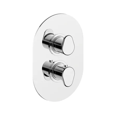 Cisal LineaViva Смеситель для душа, встраиваемый, термостатический, цвет: хром