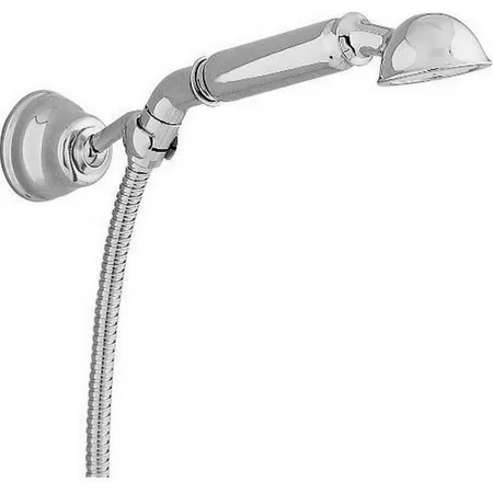 CISAL Shower Душевой гарнитур:ручная лейка,шланг,держатель настенный для лейки, цвет: хром