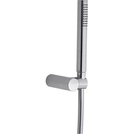 CISAL Shower Душевой гарнитур:ручная лейка,шланг,держатель настенный для лейки, цвет: хром