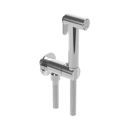 Cisal Shower Гигиенический душ, со шлангом, вывод с держателем, цвет: хром