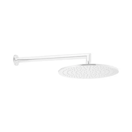 Cisal Shower Верхний душ, с настенным держателем, цвет: белый матовый