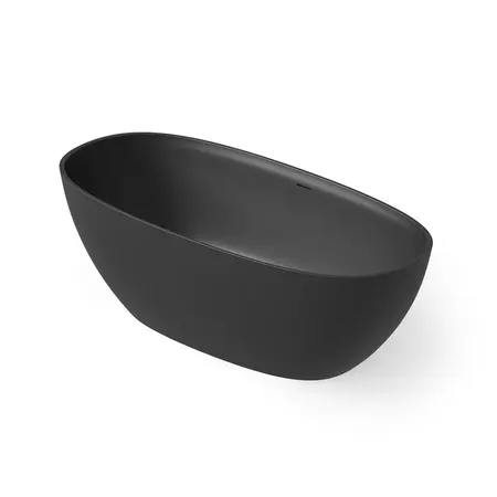 Dea Design Edge Ванна, отдельностоящая, Solid Surface, цвет: Black №16