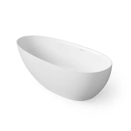 Dea Design Edge Ванна, отдельностоящая, Solid Surface, цвет: White №18