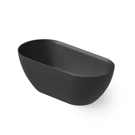 Dea Design Edge Ванна, отдельностоящая, Solid Surface, цвет: Black №16