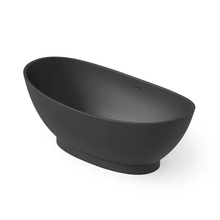 Dea Design Elegant Ванна, отдельностоящая, Solid Surface, цвет: Black №16