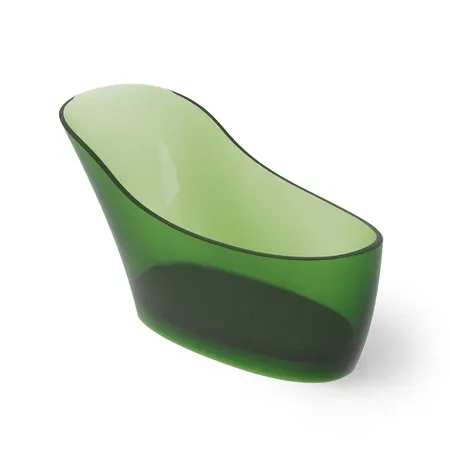 Dea Design Elegant Ванна, отдельностоящая, Glasstech, прозрачная смола, цвет: Emerald R3