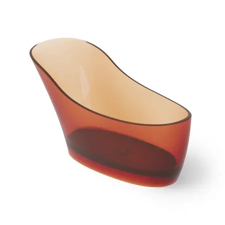 Dea Design Elegant Ванна, отдельностоящая, Glasstech, прозрачная смола, цвет: Sunset R1