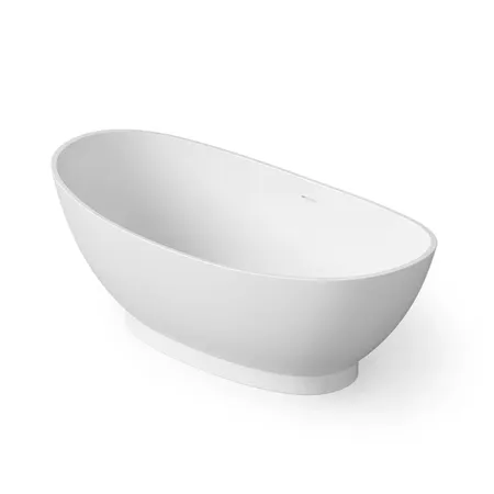 Dea Design Elegant Ванна, отдельностоящая, Solid Surface, цвет: White №18