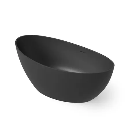 Dea Design Elegant Ванна, отдельностоящая, Solid Surface, цвет: Black №16