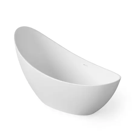 Dea Design Elegant Ванна, отдельностоящая, Solid Surface, цвет: White №18