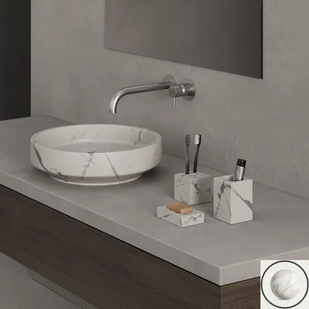 Dea Design Лоток, настольный, цвет: Calacatta Vagli