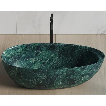 Dea Design Marble Como Ванна, отдельностоящая, мрамор, цвет: Stone Green