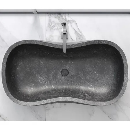Dea Design Marble Milano Ванна, отдельностоящая, мрамор, цвет: Stone D Avola