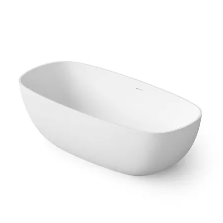 Dea Design Modern Ванна, отдельностоящая, Solid Surface, цвет: White №18