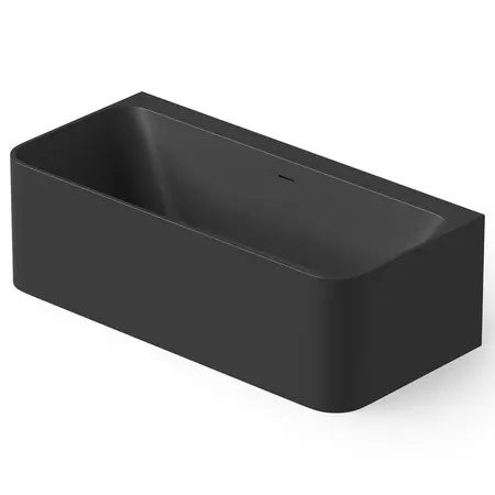 Dea Design Modern Ванна, отдельностоящая, Solid Surface, цвет: Black №16