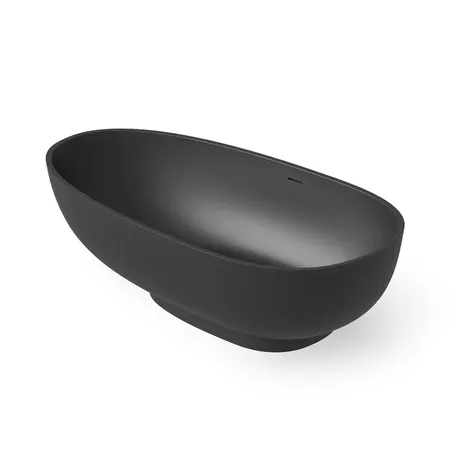 Dea Design Modern Ванна, отдельностоящая, Solid Surface, цвет: Black №16