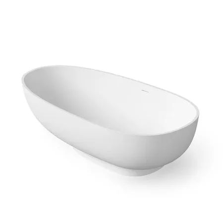 Dea Design Modern Ванна, отдельностоящая, Solid Surface, цвет: White №18