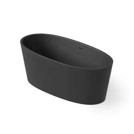 Dea Design Nature Ванна, отдельностоящая, Solid Surface, цвет: Black №16