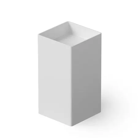Dea Design Pedestal Basin Раковина, напольная, без отв, Solid Surface, цвет: White №18