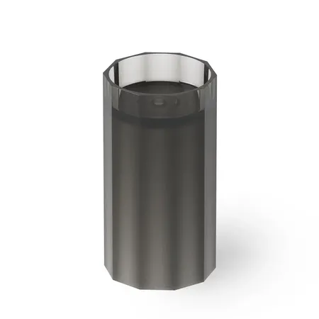 Dea Design Pedestal Basin Раковина, напольная, без отв, Glasstech, прозрачная смола, цвет: Smoky Black R4