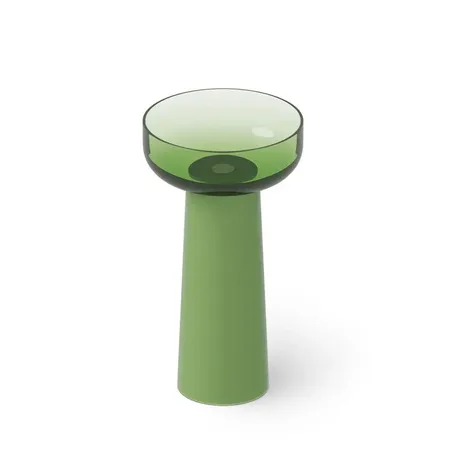 Dea Design Pedestal Basin Раковина, напольная, без отв, Glasstech, прозрачная смола, цвет: Emerald R3