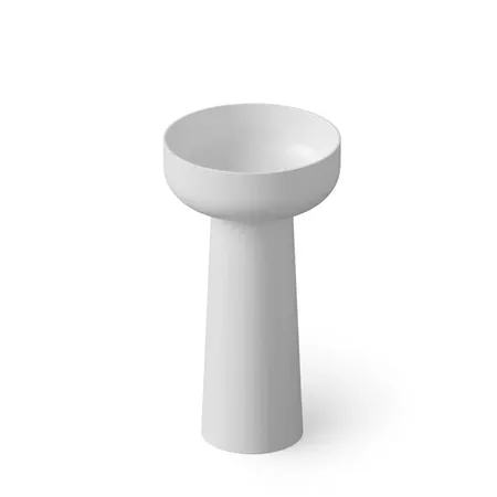 Dea Design Pedestal Basin Раковина, напольная, без отв, Solid Surface, цвет: White №18