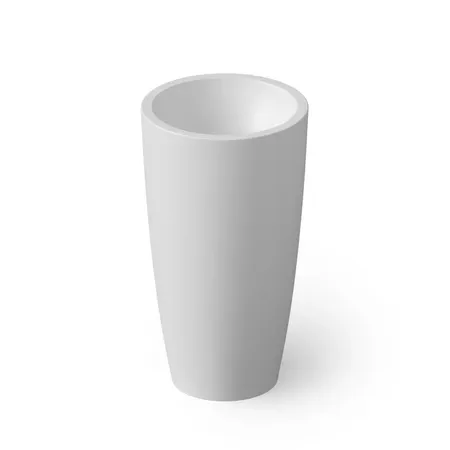Dea Design Pedestal Basin Раковина, напольная, без отв, Solid Surface, цвет: White №18