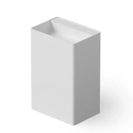 Dea Design Pedestal Basin Раковина, напольная, без отв, Solid Surface, цвет: White №18