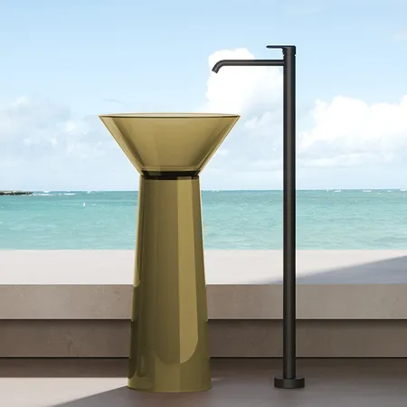 Dea Design Pedestal Basin Раковина напольная, цвет: classic green