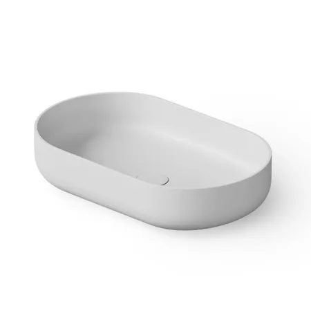 Dea Design Раковина, накладная, без отв, цвет: белый матовый