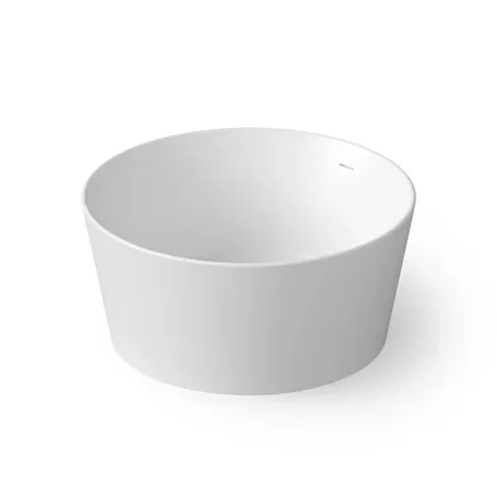 Dea Design Round Ванна, отдельностоящая, Solid Surface, цвет: White №18